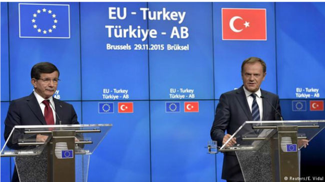  اتحادیه اروپا و ترکیه می خواهند به بحران آوارگان پایان دهند